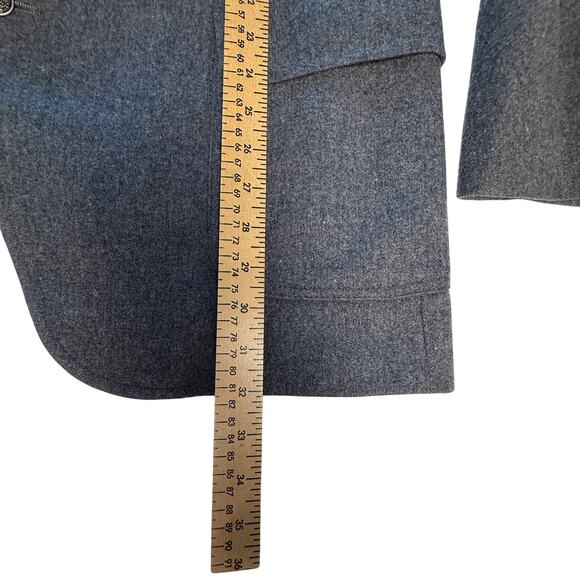 Pendleton Woolen Mills Men’s 42L Gray Virgin Wool Blazer Sport Coat Made in USA - Picture 11 of 16